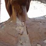 Beginning of Risen Christ Sculpture Restoration