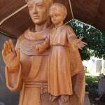 Finished St Anthony Sculpture Restoration