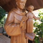 Finished St Anthony Sculpture Restoration