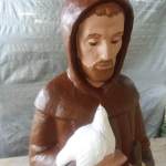 Finished St Francis Statue Restoration