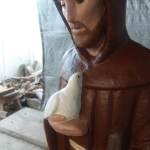 Finished St Francis Statue Restoration