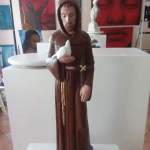Finished St Francis Statue Restoration