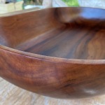 Restore wooden wedding bowl, finished