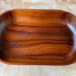 Restore wooden wedding bowl, finished