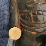 Bhutan Buddha before restoration