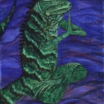 meditating-iguana